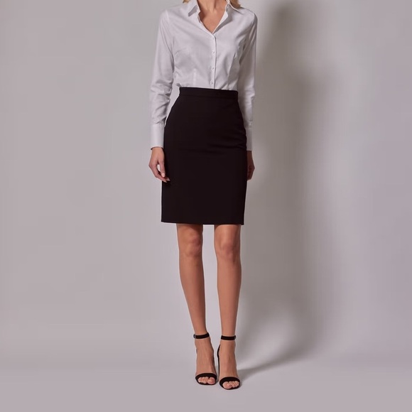 NWT Worthington Navy midi skirt - Picture 1 of 4